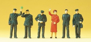 Kolejarze DB, Preiser 14141, figurki H0-1:87