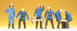 Strażacy, Preiser 14204, figurki H0-1:87