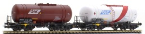 Zestaw 2 cystern 406Rb Zas H0-1:87 DEC PKP ep. V, Piko 58370