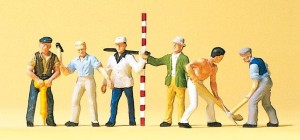 Robotnicy drogowi, Preiser 10030, figurki H0-1:87