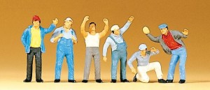 Kierowcy ciężarówek, Preiser 10036, figurki H0-1:87