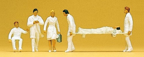 Preiser-10101 Sanitariusze-H0