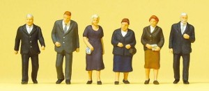 W drodze do kościoła H0-1:87, Preiser 10559, NA ZAMÓWIENIE