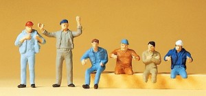 Kierowcy ciężarówek H0-1:87, Preiser 14009