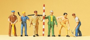 Robotnicy drogowi H0-1:87, Preiser 14030