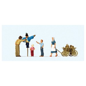 Ustawianie stracha na wróble H0-1:87, Preiser 10650