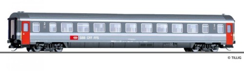 Tillig-16514 TT Wagon-osobowy-2-klasy-Bpm-SBB