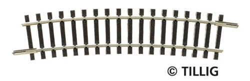 Tillig-83107 Tor-łukowy R22 353 mm 15 stopni