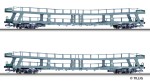 Wagony towarowe do transportu aut DDm 915 TT-1:120 DB ep. IV, Tillig 01669