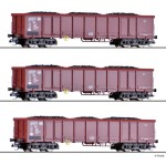 Zestaw 3 węglarek Eanos 052 TT-1:120 DB ep. IV, Tillig 01771