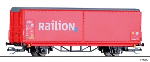 Tillig-14840 Wagon-kryty-Hbis-tt-293 Railion, DB AG ep. V