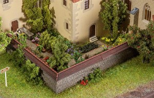 Daszek do muru ogrodzeniowego H0-1:87, Faller 180941