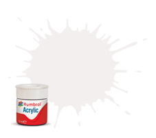 Humbrol Acrylic White Matt