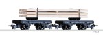 2 platformy z ładunkiem H0e-1:87 DR ep. III, Tillig 05918