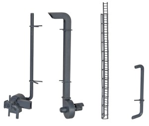 Urządzenia wentylacyjne H0-1:87, Kibri 38609