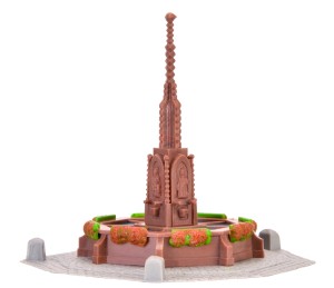 Fontanna kolumnowa H0-1:87, Kibri 38910