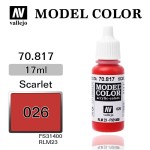 Farba Vallejo 70.817 Model Color 26 Scarlet