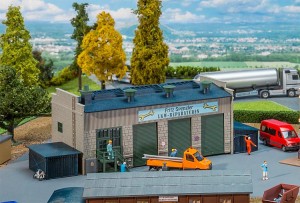 Warsztat samochodowy H0-1:87, Faller 131385, seria HOBBY