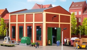 Stacja transformatorowa H0-1:87 z wyposażeniem, Auhagen 11458, NA ZAMÓWIENIE