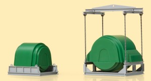 Konwertery, przetwornice - ładunek H0-1:87, Auhagen 41653, 2 szt.