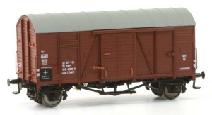 Wagon kryty Oppeln .Glm (Kddt) H0-1:87, PKP ep. IV, Exact-train EX20762