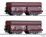 Zestaw 2 wagonów samowyładowczych OOt "Erzzug 2" TT-1:120 DRG  ep. II, Tillig 01791