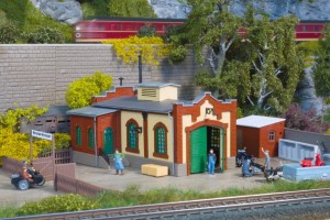 Warsztat samochodowy H0 (TT), Auhagen 12344