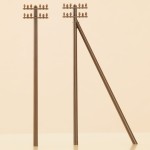 Słupy telegraficzne H0-1:87, Auhagen 41204, 12 szt.