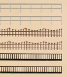 Ogrodzenia H0 (TT), Auhagen 42558