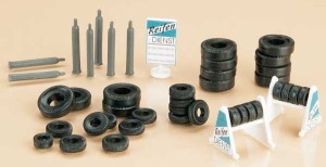 Opony i butle gazowe H0 (TT), Auhagen 42590