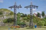 Słupy energetyczne H0 (TT), Auhagen 42630, 2 szt.