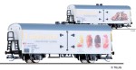 Wagon chłodnia Ibqs "Läderach" TT-1:120 SBB ep. IV, Tillig 14019