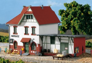 Dworzec Goyatz H0-1:87, Auhagen 11347, NA ZAMÓWIENIE