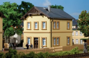 Budynek kolejowy H0-1:87, Auhagen 11349