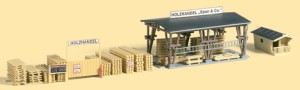 Skład drewna H0-1:87, Auhagen 11353