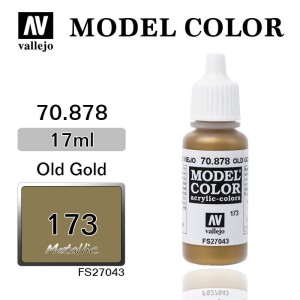 Farba Vallejo 70.878 Model Color 173 Old Gold Metallic