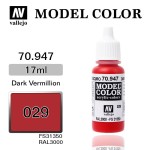 Farba Vallejo 70.947 Model Color 29 Dark Vermillion 