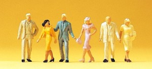 Przechodnie, Preiser 14134, figurki H0-1:87, NA ZAMÓWIENIE