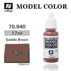 Farba Vallejo 70.940 Model Color 138 Saddle Brown
