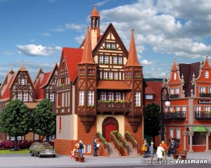 Budynek poczty H0-1:87, Vollmer 43748, NA ZAMÓWIENIE