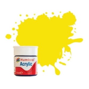 Farba Humbrol Acrylic 99 Lemon Matt, AB0099