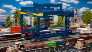 Suwnica kontenerowa H0-1:87 GVZ Hafen Nürnberg, Faller 120291, NA ZAMÓWIENIE