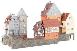 Kamienice starego miasta H0-1:87, Faller 109924