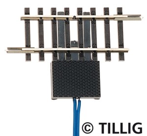 Tor przerywający z 2 podłączeniami TT-1:120, Tillig 83156, NA ZAMÓWIENIE