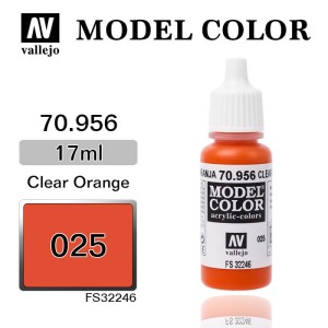 Farba Vallejo 70.956 Model Color 25 Clear Orange