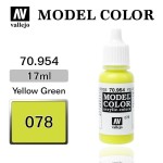Farba Vallejo 70.954 Model Color 78 Yellow Green