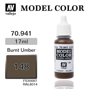 Farba Vallejo 70.941 Model Color 148 Burnt Umber