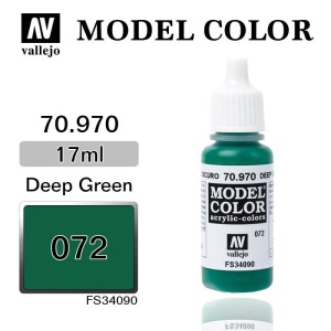 Farba Vallejo 70.970 Model Color 72 Deep Green
