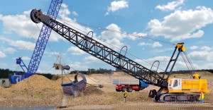 Koparka linowa Liebherr HS 883 HD H0-1:87, Kibri 11254, NA ZAMÓWIENIE