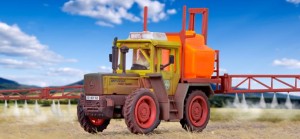 Mercedes-Benz Trac 1300-1600 H0-1:87 z osprzętem do oprysków, Kibri 12253, NA ZAMÓWIENIE
